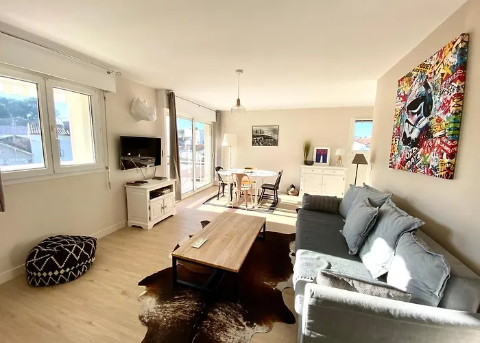 Appartement spacieux à Pontaillac, proche plage